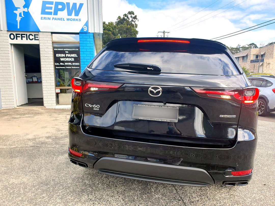 after smash repair Erina mazda hatch back