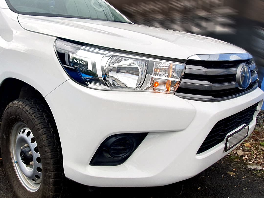 after smash repair Erina Hilux